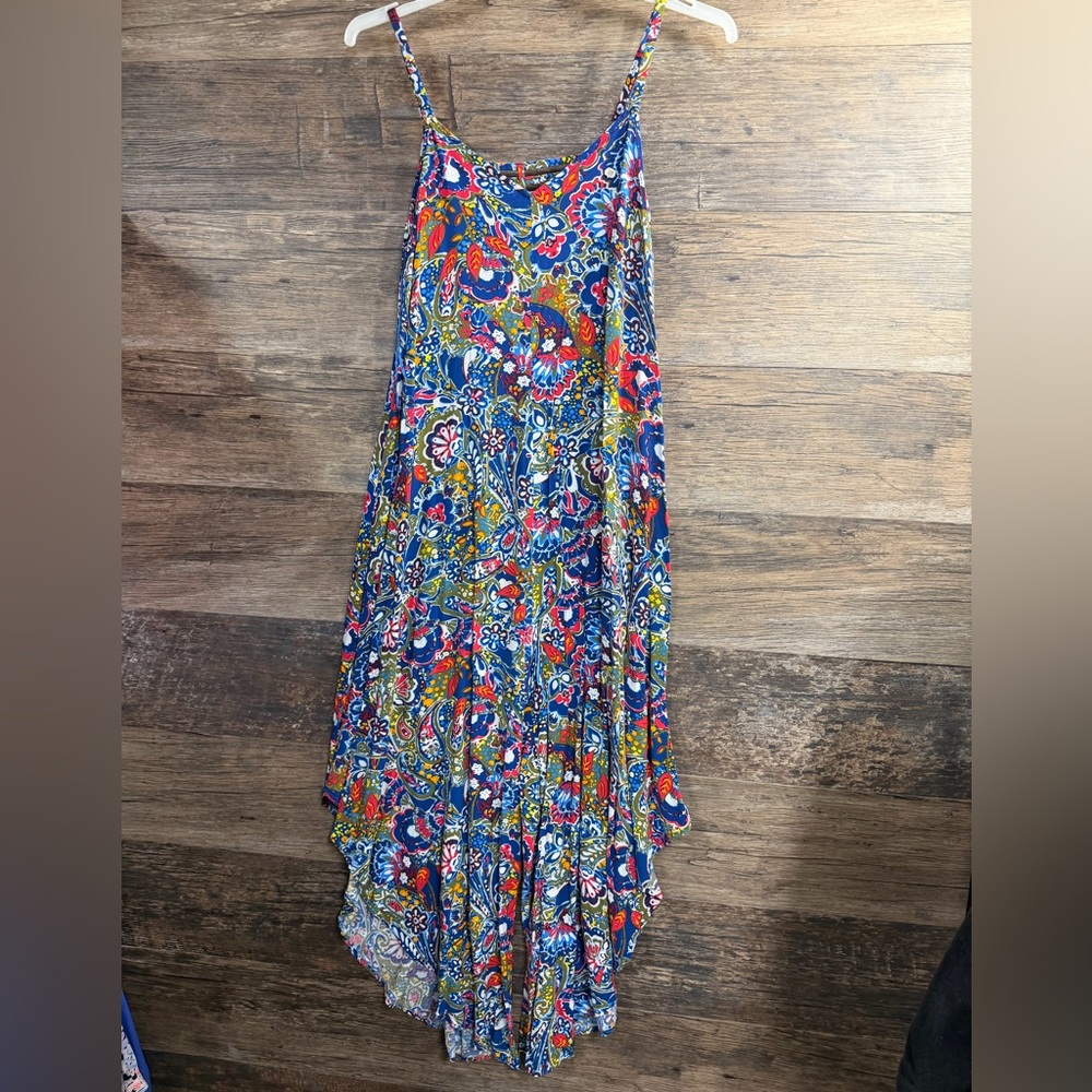 Royalty New York Colorful Floral Pants Romper Jumpsuit